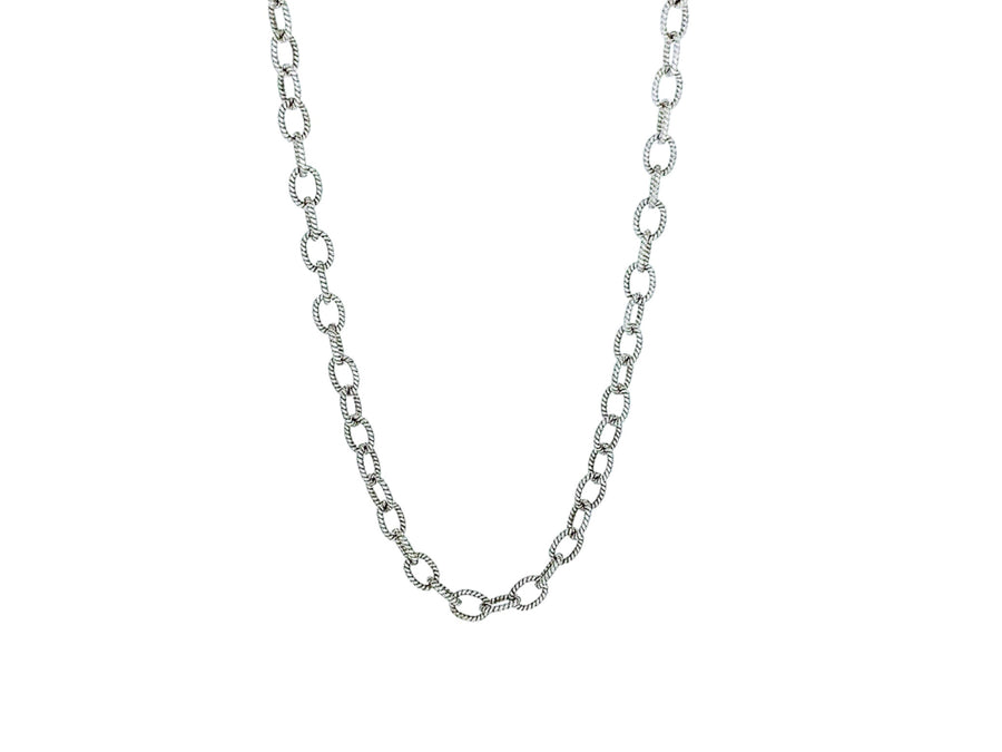 Twisted Trace Chain - Silver