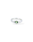 Green Sapphire Pinky ring