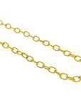 Twisted Trace Chain - Gold vermeil