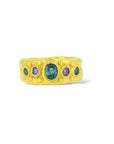 5 Sapphire 1/2 Cigar band