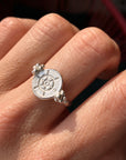 CLEARANCE - Voyager Ring - silver - P