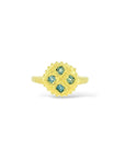 Sapphire Bloom Ring - Teal Montanas