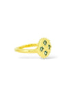 Sapphire Bloom Ring - Teal Montanas