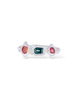 Sapphire trio rings