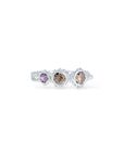Sapphire trio rings