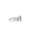 Silver Sunset Seam Signet