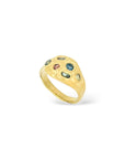 6 sapphire Emblema ring