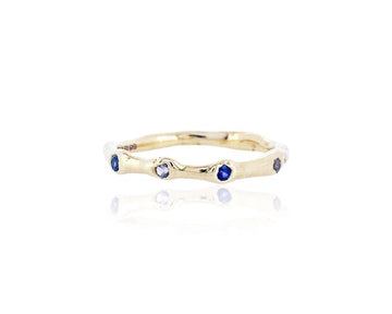 9ct Blue and White