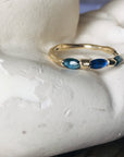 9ct 3 Australian Sapphires