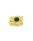 Forest Green Tourmaline ring