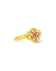 Barbie pink and orange Sea Foam ring