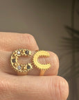 Mini Horseshoe Rings - no stones