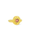 Sun Ra Orange sapphire ring