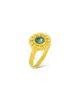 Sun Ra Green sapphire ring