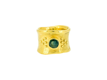 #8 Ocean Green sapphire Full Cigar band