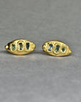 Ouroboros snake stud Earrings