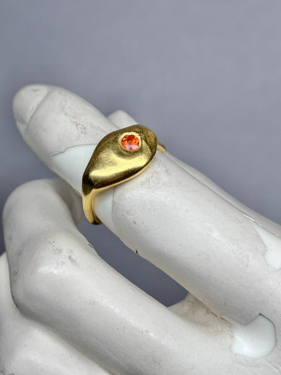 Orange sapphire Luxe