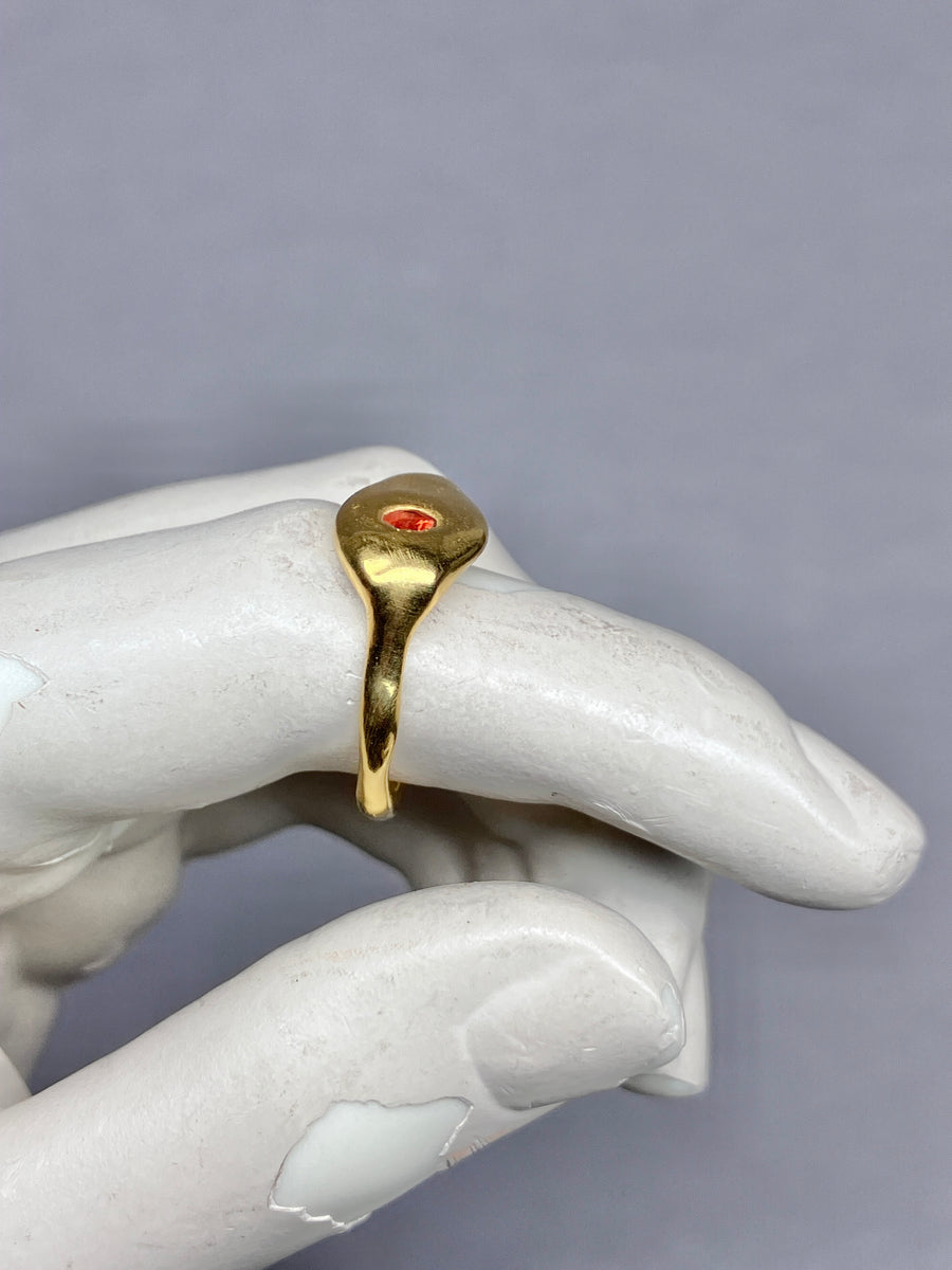 Orange sapphire Luxe