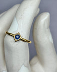 Sapphire Dot 2 Dot rings