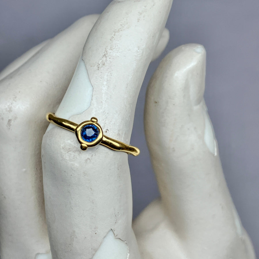 Sapphire Dot 2 Dot rings
