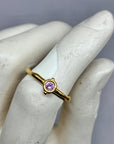 Sapphire Dot 2 Dot rings