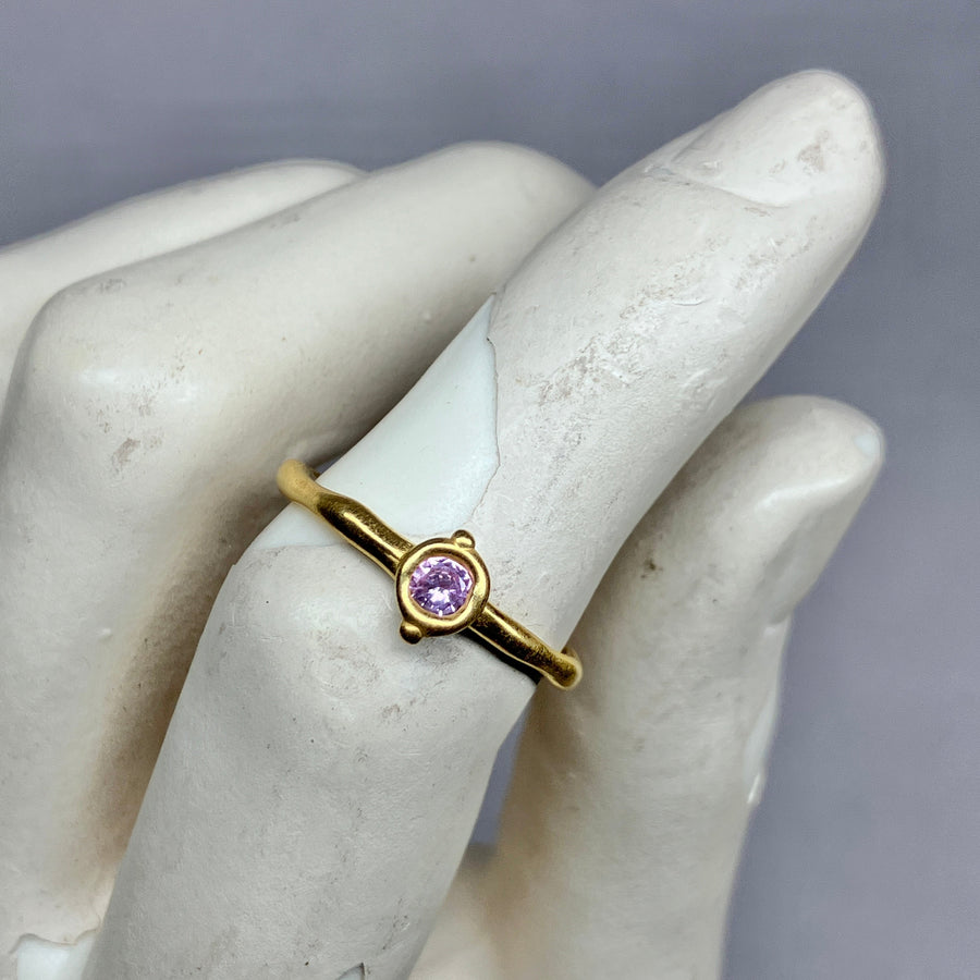 Sapphire Dot 2 Dot rings