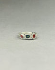 Sapphire trio rings