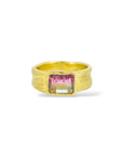 Pink melon Tourmaline 1/2 Cigar band