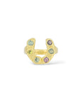 Mini Horseshoe Ring - with Sapphires
