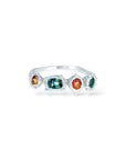 Multi stone 'Story' rings