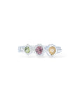 Sapphire trio rings