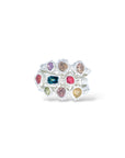 Sapphire trio rings