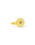Sun Ra sapphire Pinky rings - gold vermeil