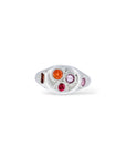 Silver Sunset Seam Signet
