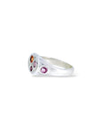 Silver Sunset Seam Signet