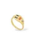 Ouroboros snake ring