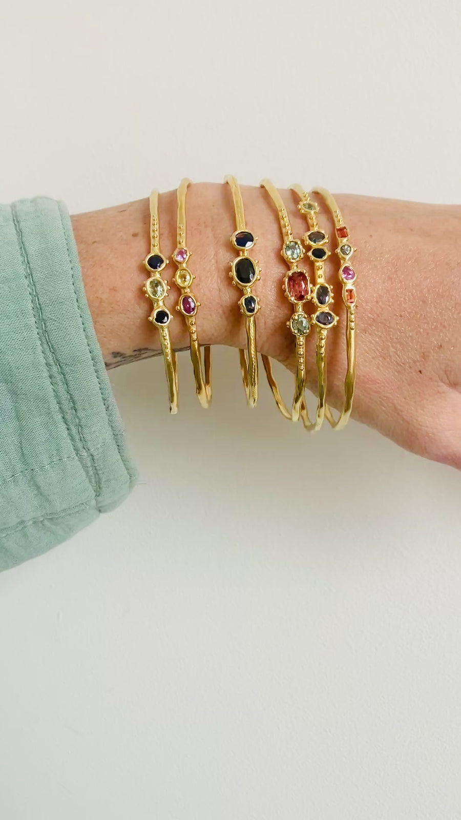 Stoned Bangles