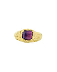 Plum Tourmaline ring