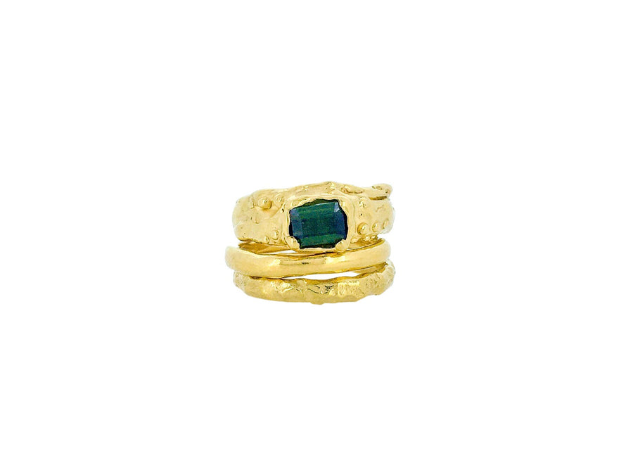 Forest Green Tourmaline ring